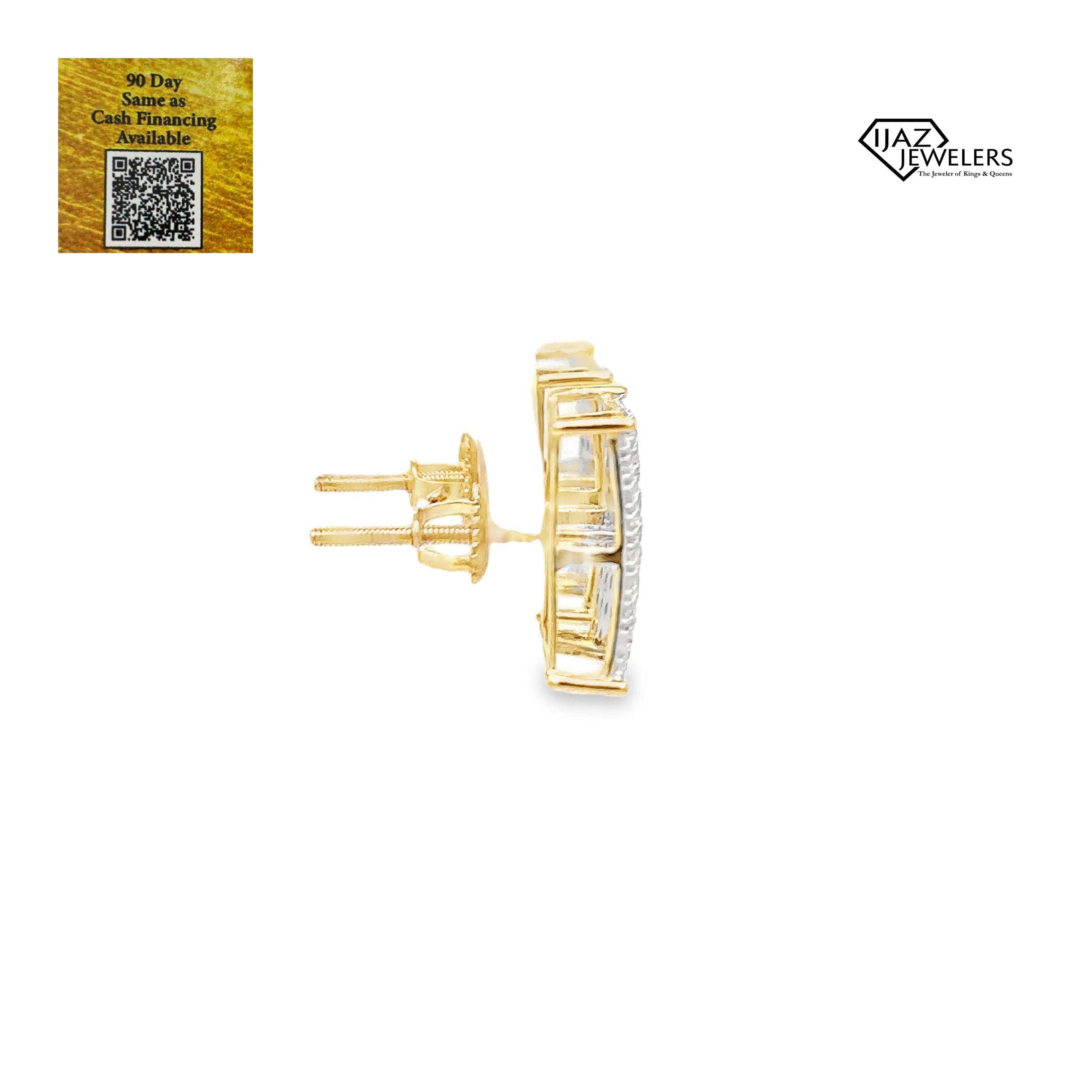 10K Gold 0.64 CTW Diamond Earrings