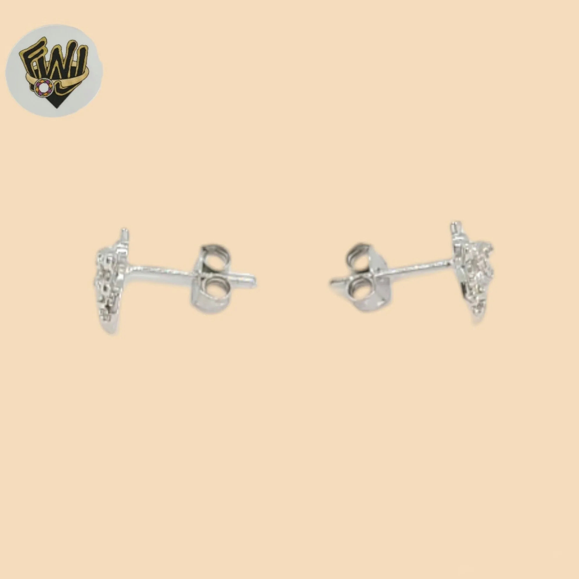 (2-3128-2) 925 Sterling Silver - Bee Stud Earrings.