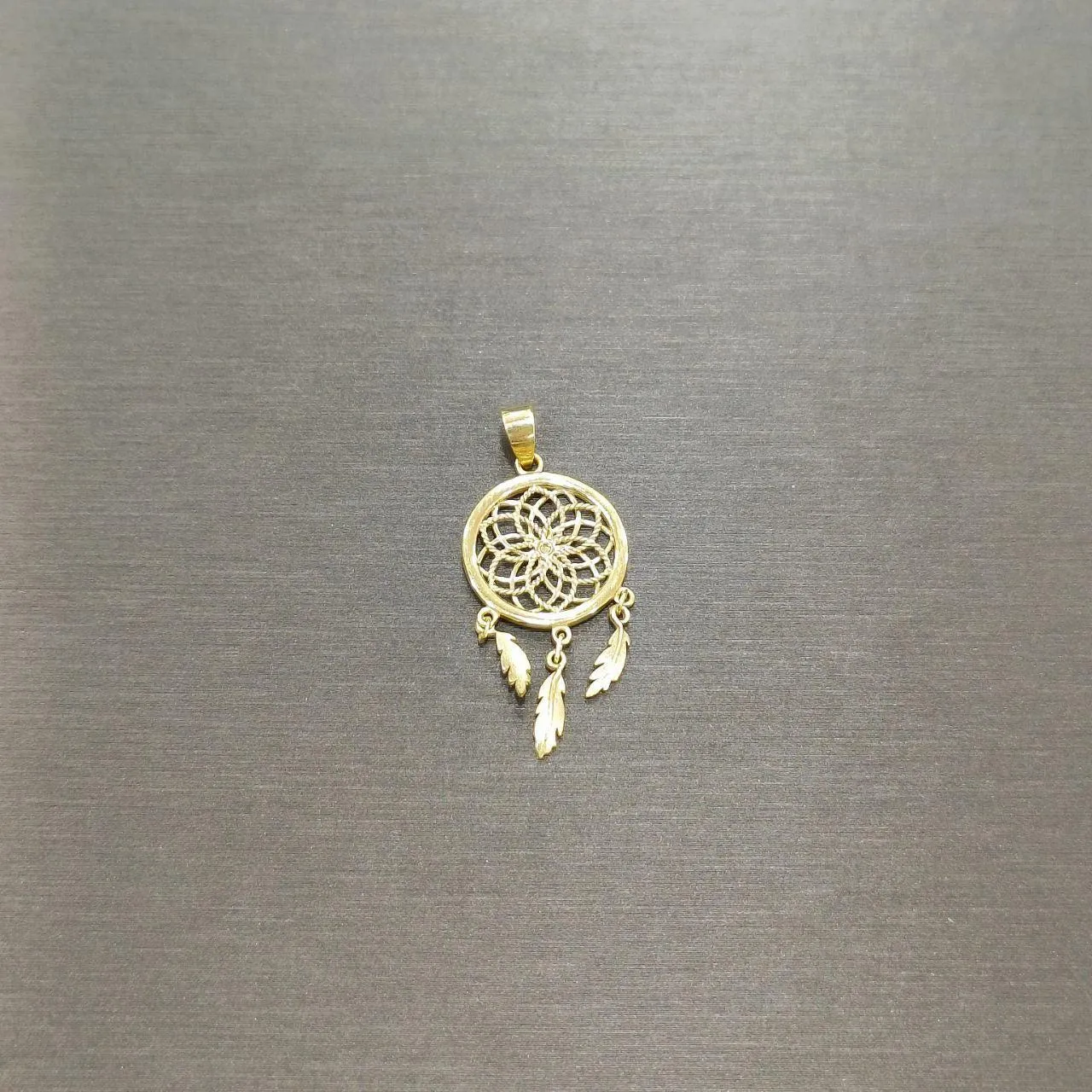 22k / 916 Gold Dream Catcher Pendant / Charm