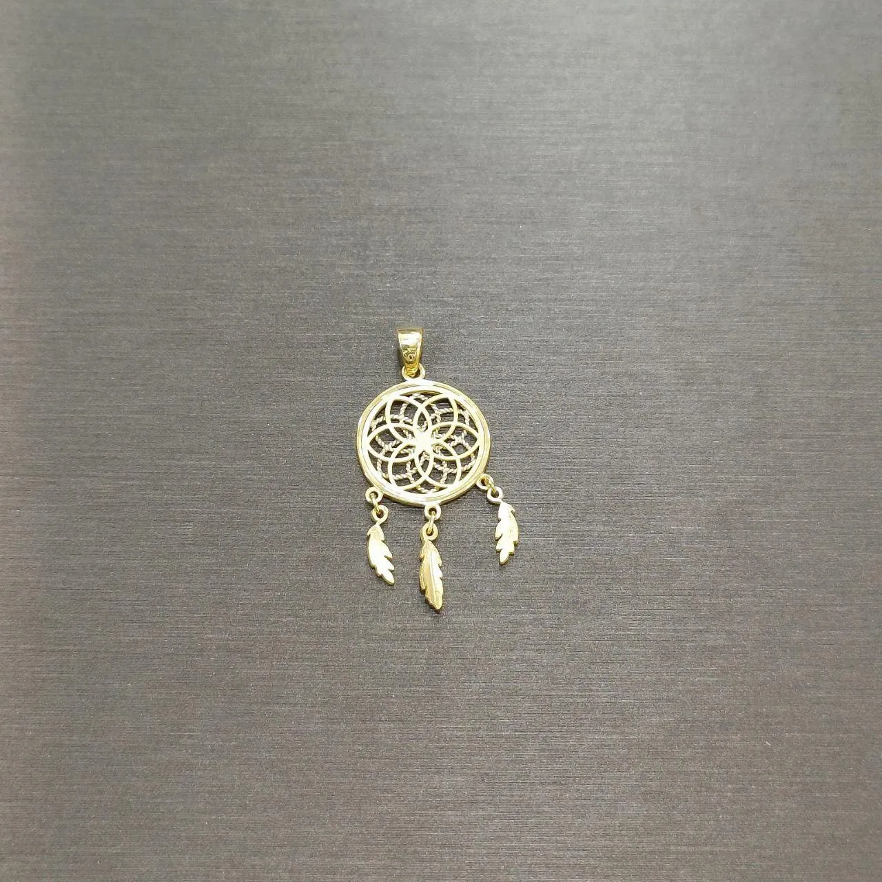 22k / 916 Gold Dream Catcher Pendant / Charm