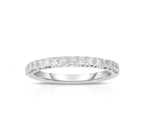 3/4 Way Around French Cut Diamond Band