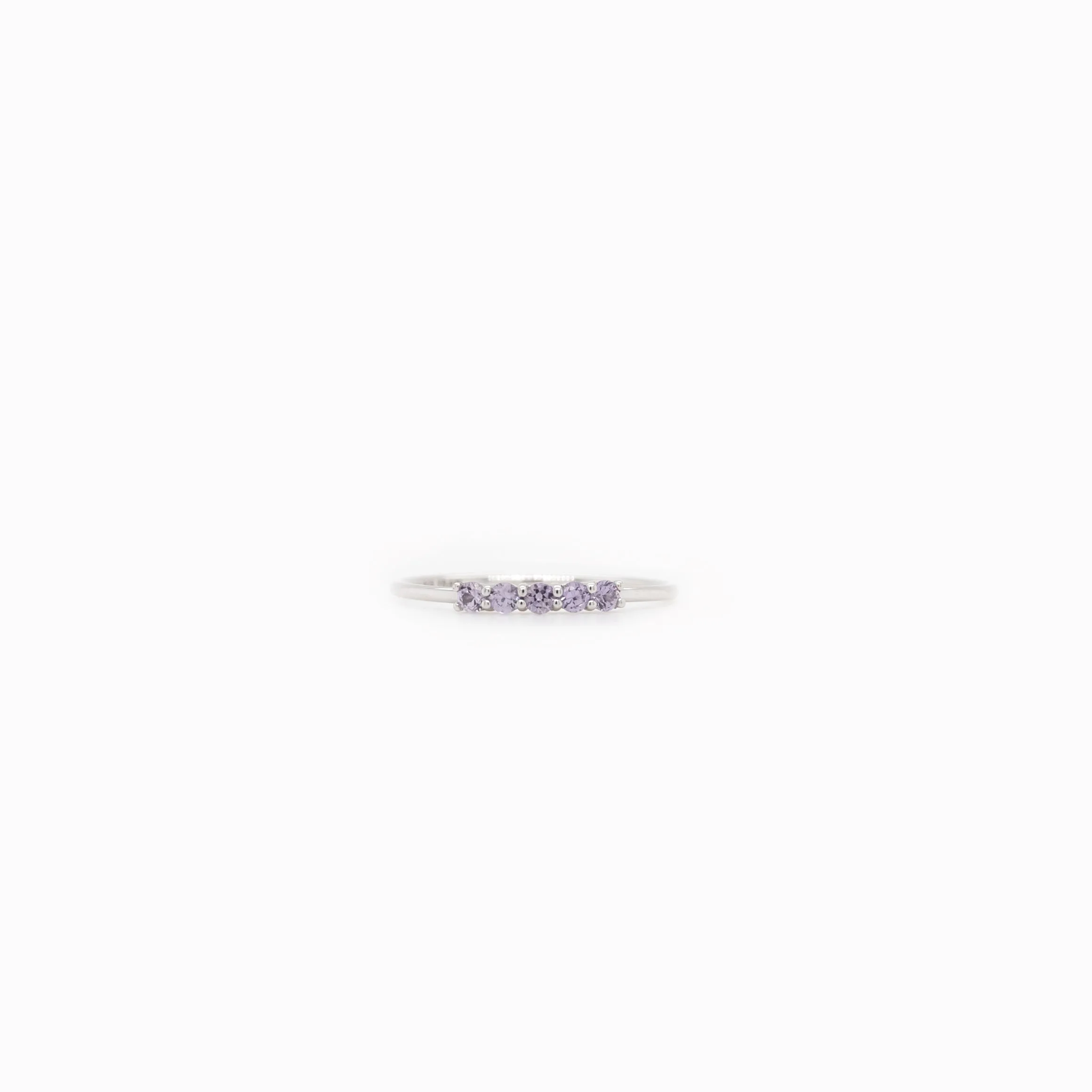 5 Stone Birthstone Ring