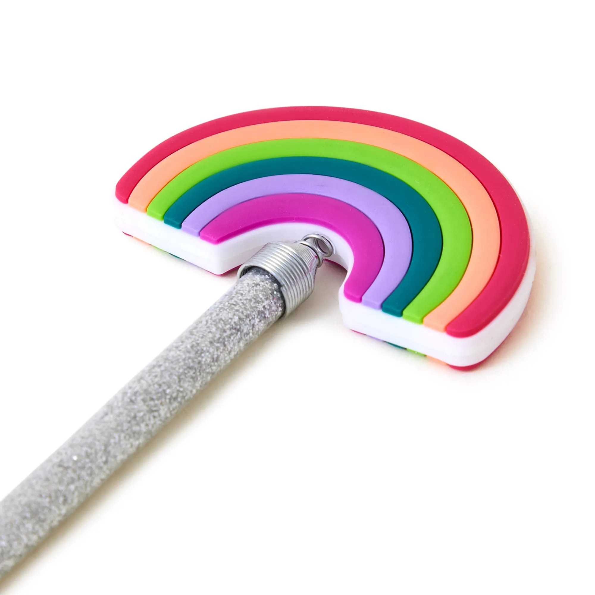 Accessorize London Girl's  Rainbow Topper Pencil