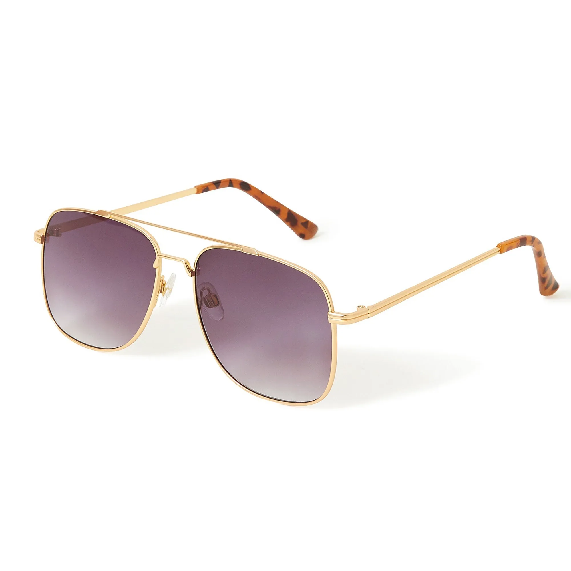 Accessorize London Women's Retro Aviator Sunglasses