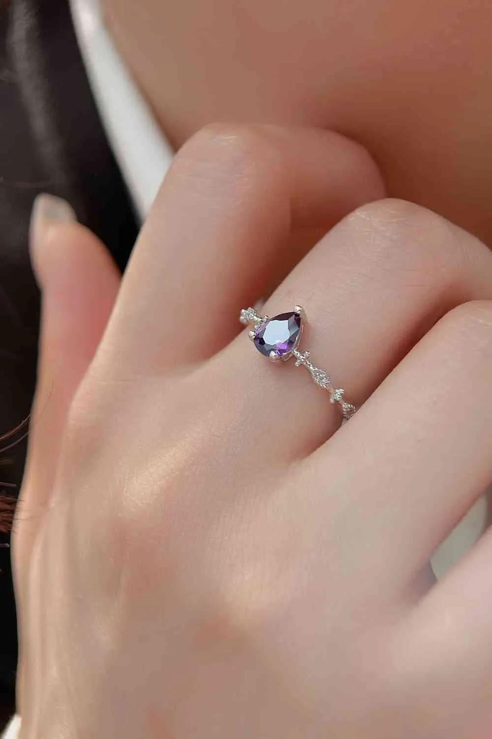 Amethyst 925 Sterling Silver Ring