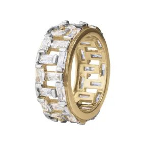 Bamboo Bay Gold Eternity Ring