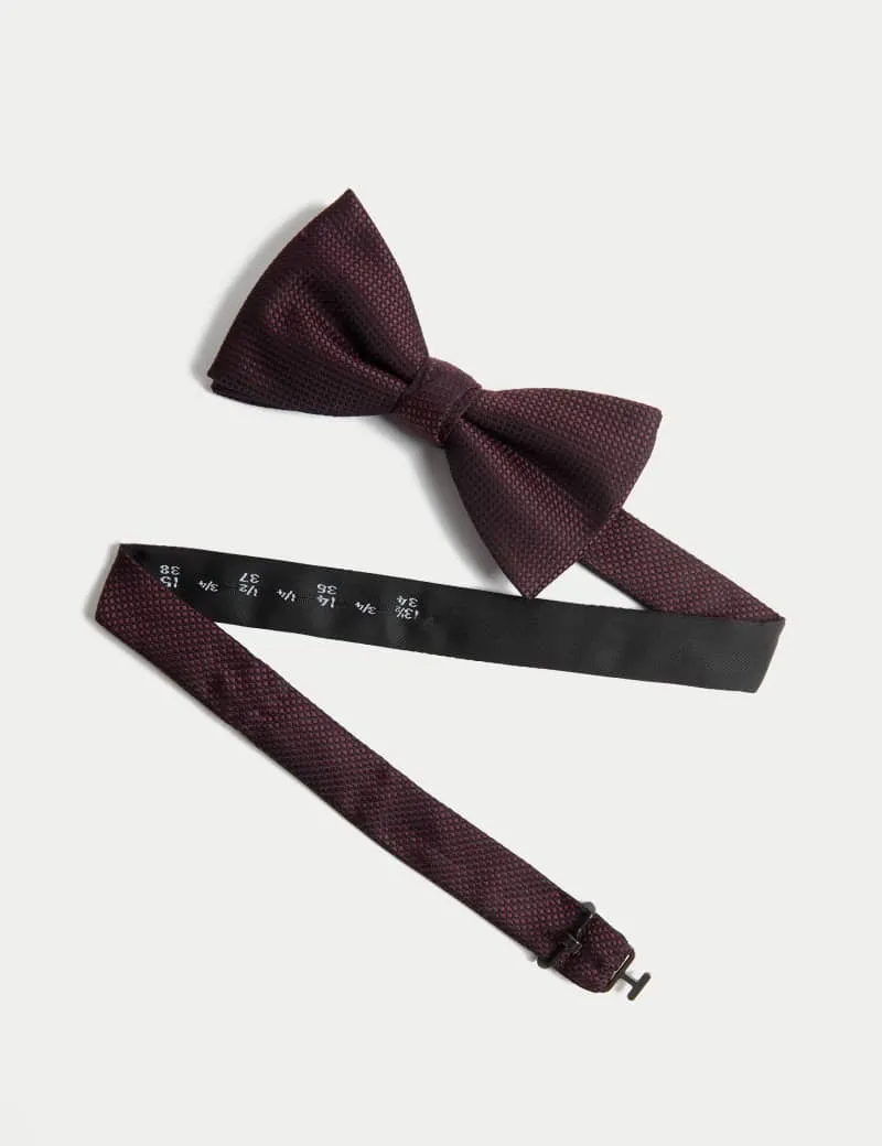 Bow Tie, Pocket Square & Cummerbund Set