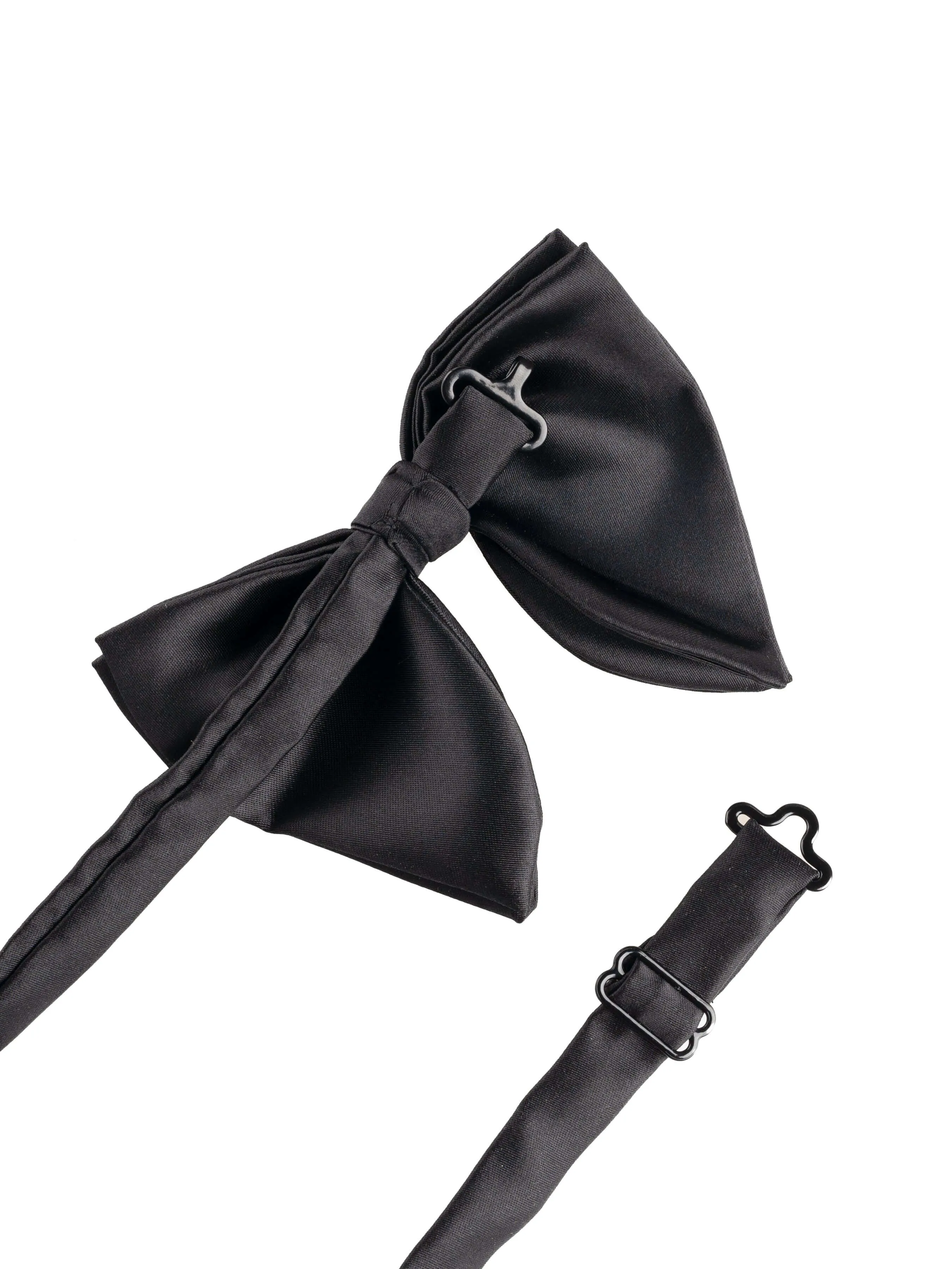 Butterfly Bow Tie - Black Plain