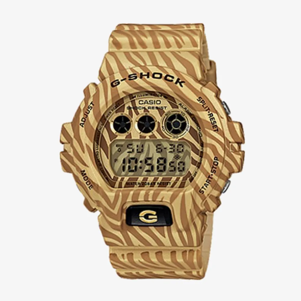 CASIO G-SHOCK MEN`S ZEBRA CAMOUFLAGE CLASSIC DIGITAL WATCH