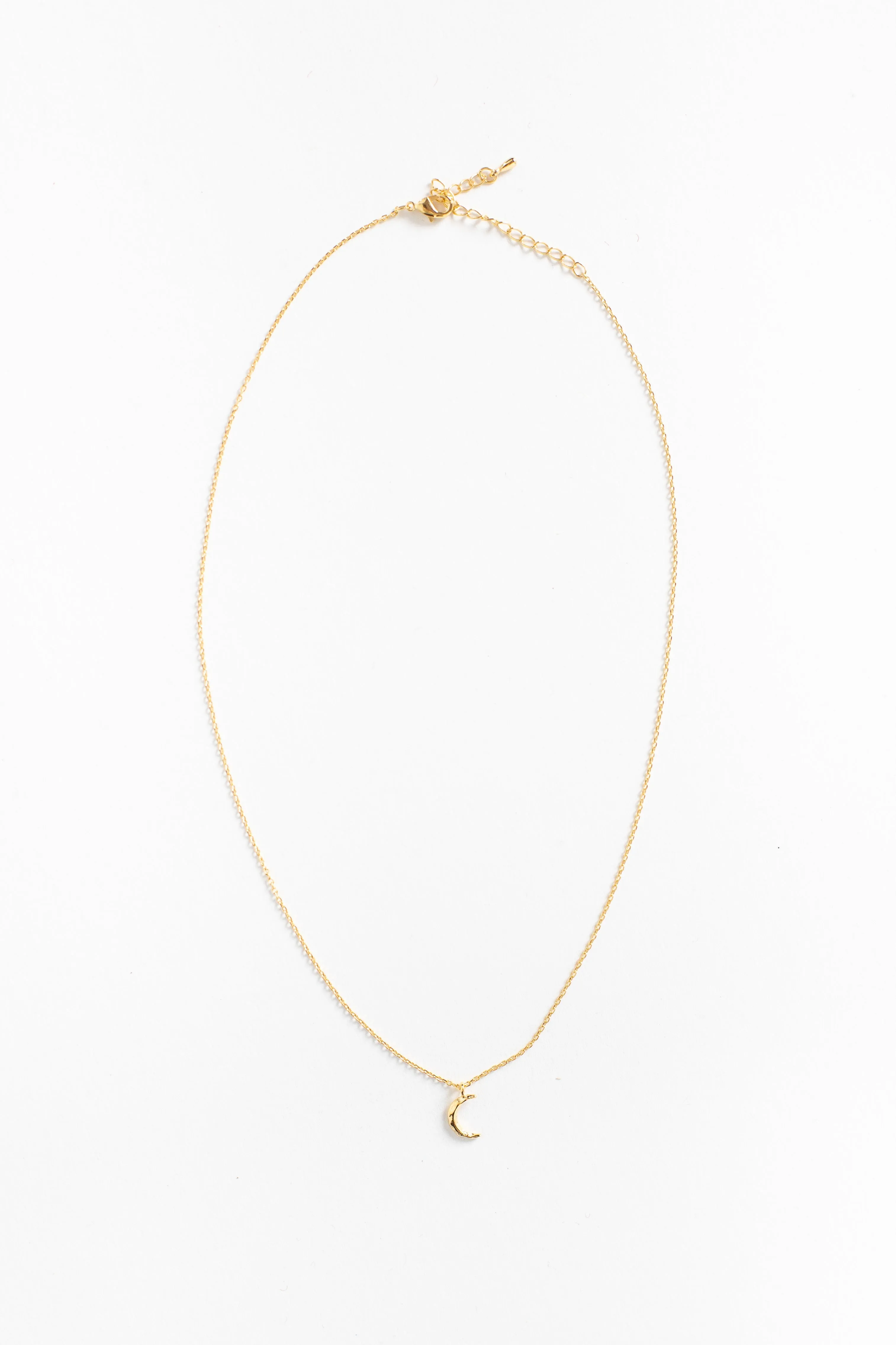 Cove Dainty Moon Necklace