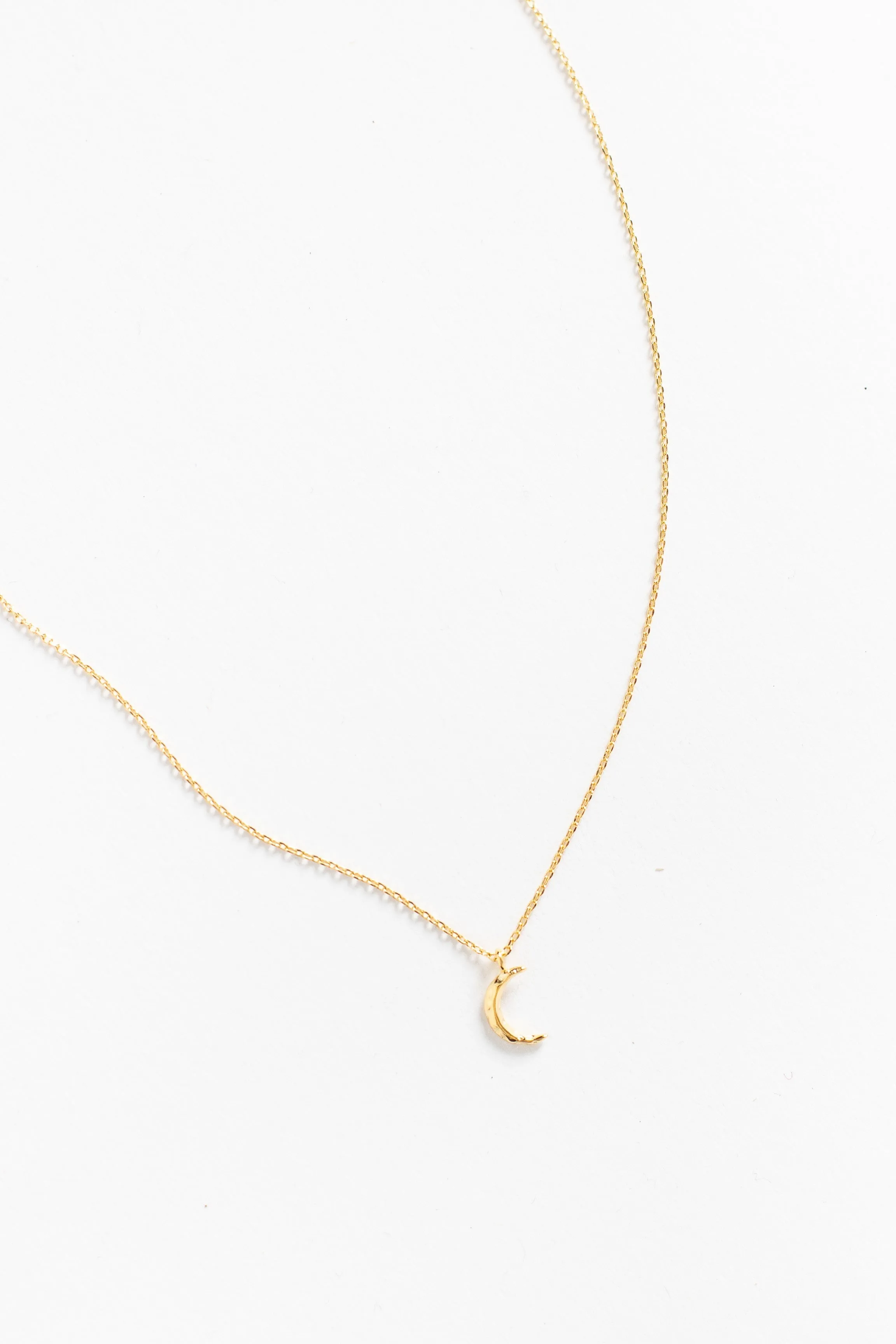 Cove Dainty Moon Necklace