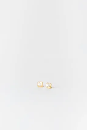 Cove Square Tiny Stud earrings