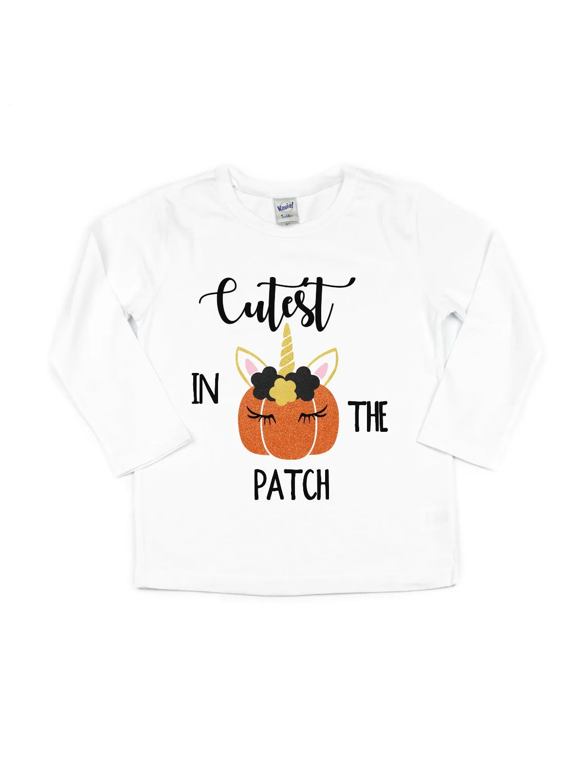 Cutest In The Patch Unicorn Pumpkin Tutu Outfit