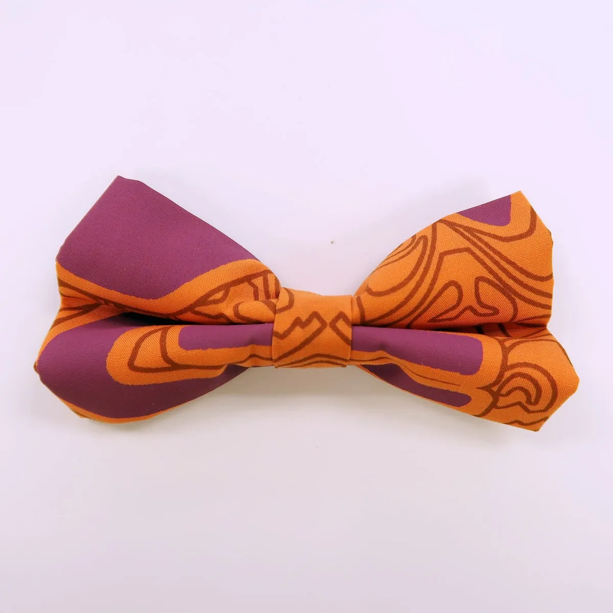 Dog's Bow Tie | Orange Tahitian | Pet Fashion