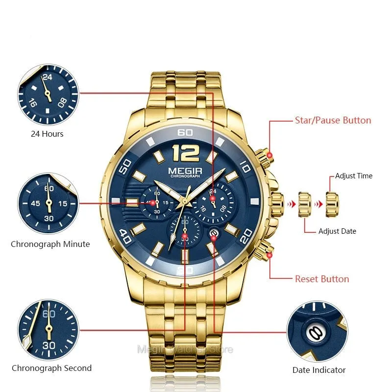 Evolution Men Business Waterproof Watch