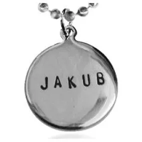 Extra Stamped Charm (Silver)