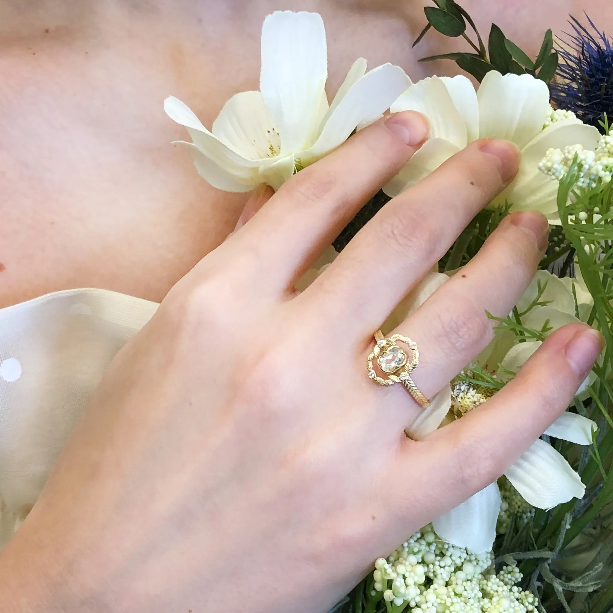 Fairy Wreath Ring - Gold