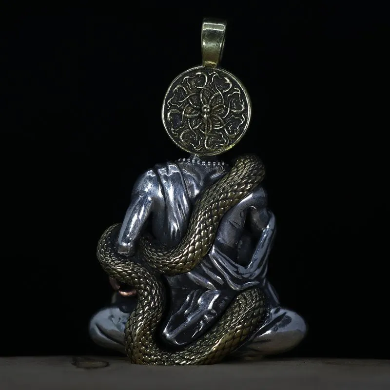 Fearless Shaolin Monk Pendant