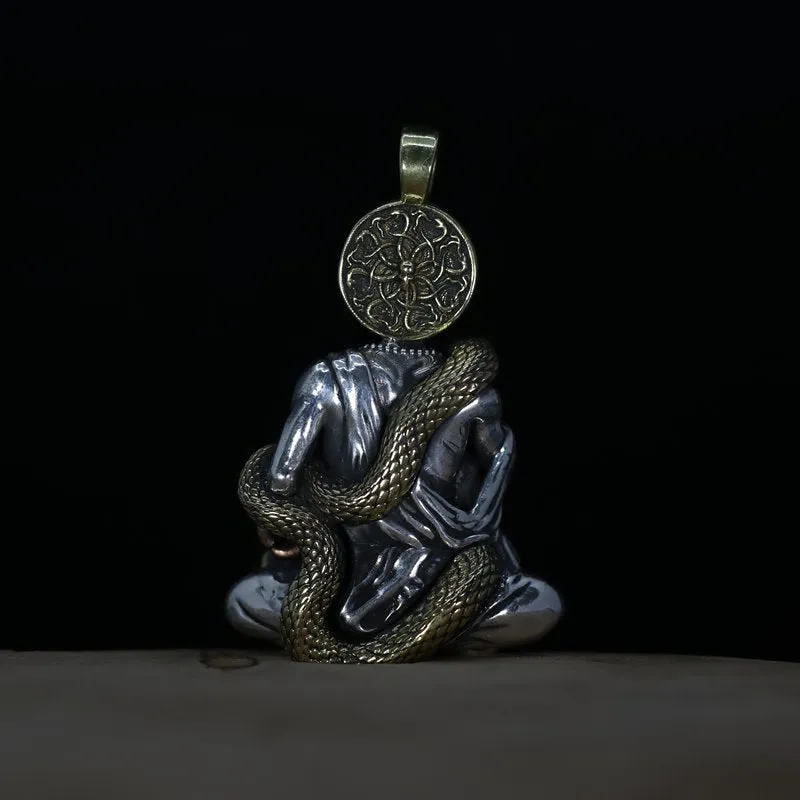 Fearless Shaolin Monk Pendant