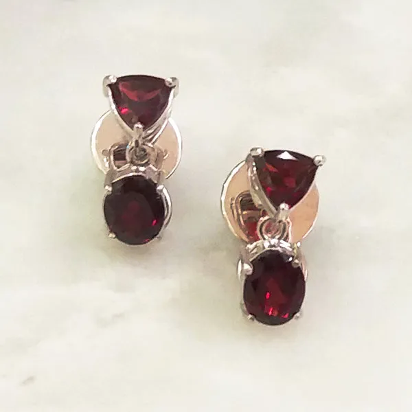 Garnet Separates Earrings