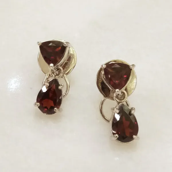 Garnet Separates Earrings