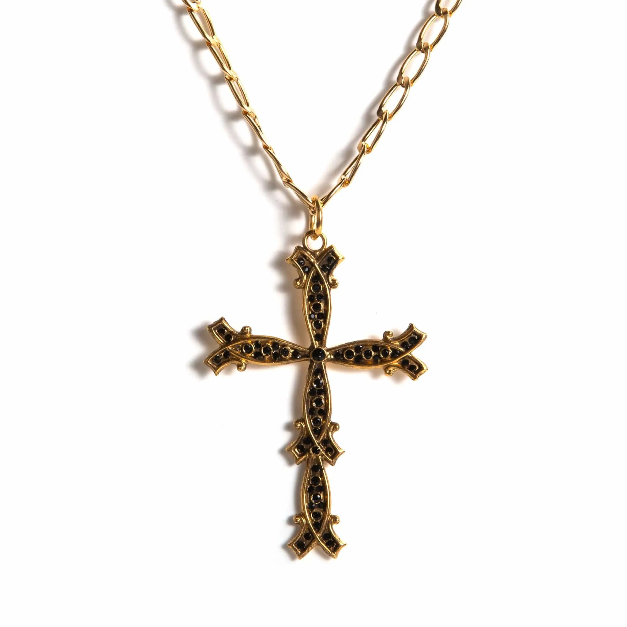 Grande Cross Figaro Necklace 32