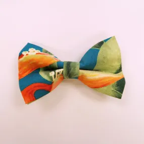 Hawaiian Floral Print Dog's Bow Tie | Pet Fashion