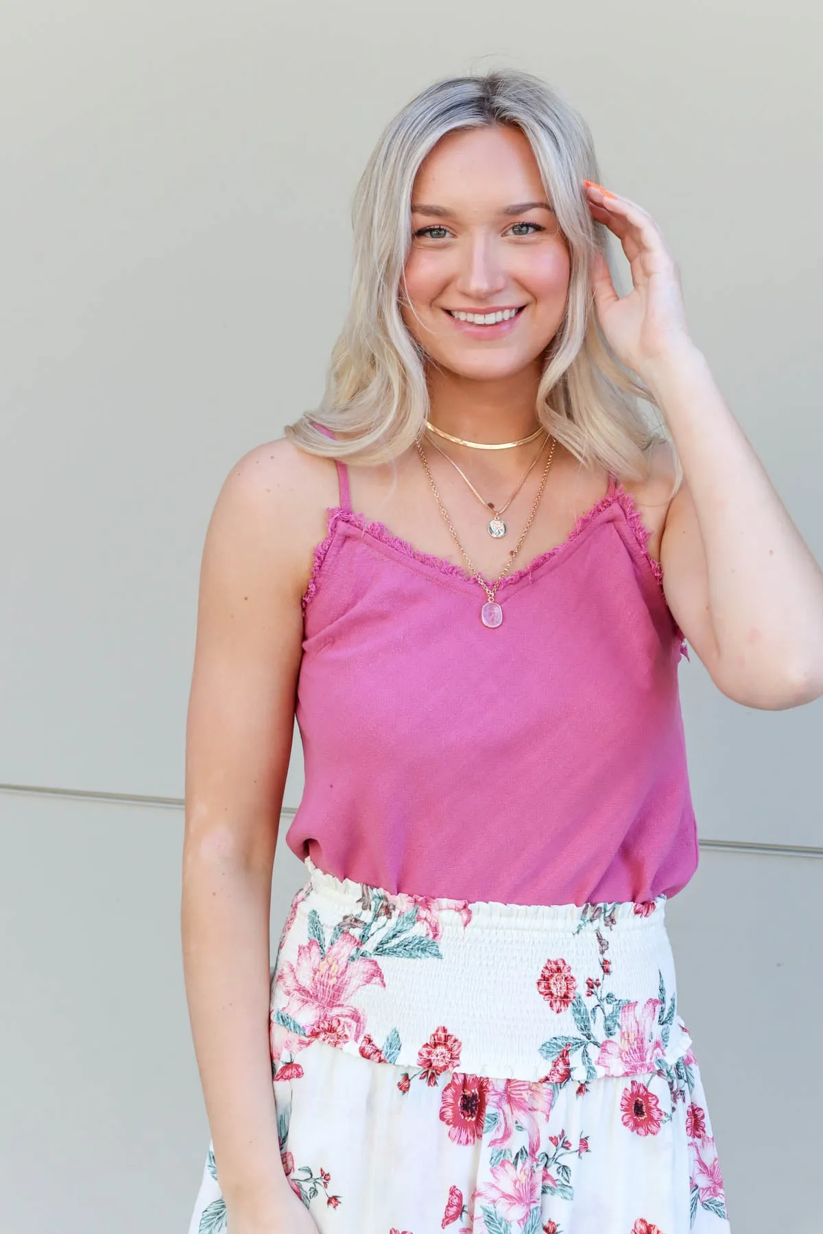 Herringbone Layered Choker Necklace