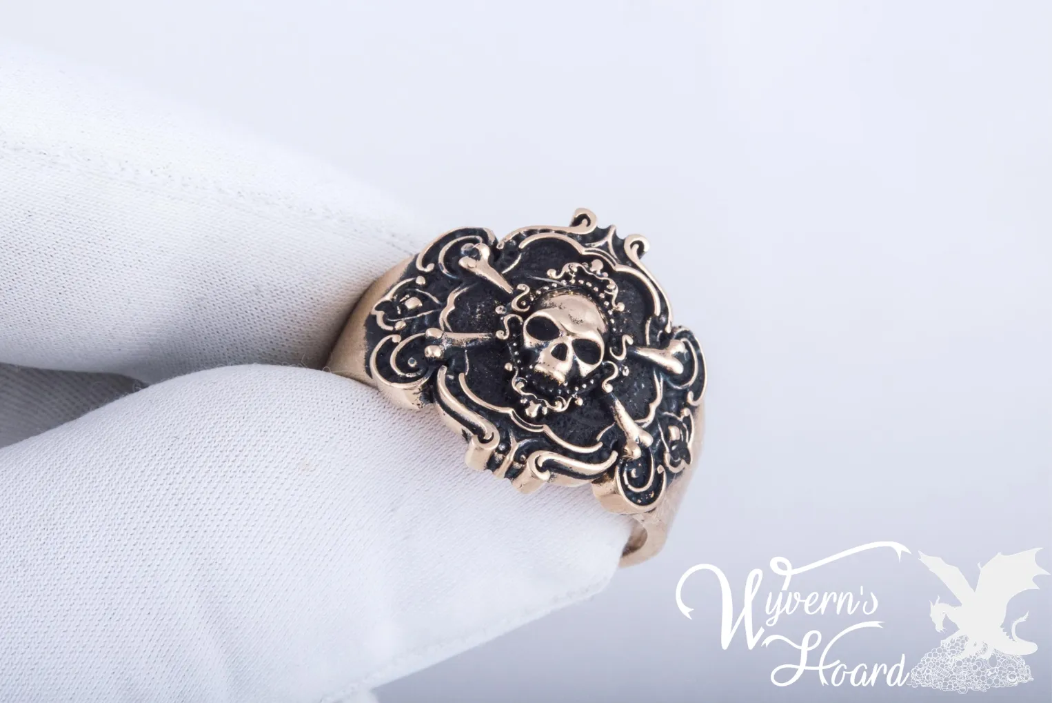 Jolly Roger Pirate Symbol Ring