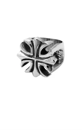 King Baby Gothic Cross Ring