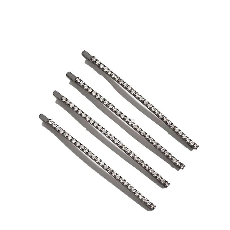 KITSCH | Rhinestone Bobby Pins - Set of 4