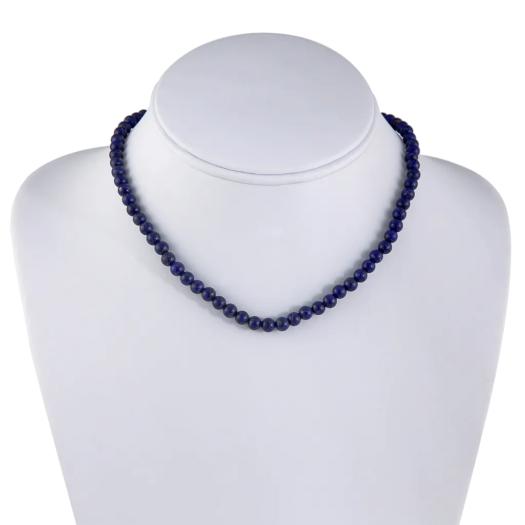 Lapis Beaded Necklace