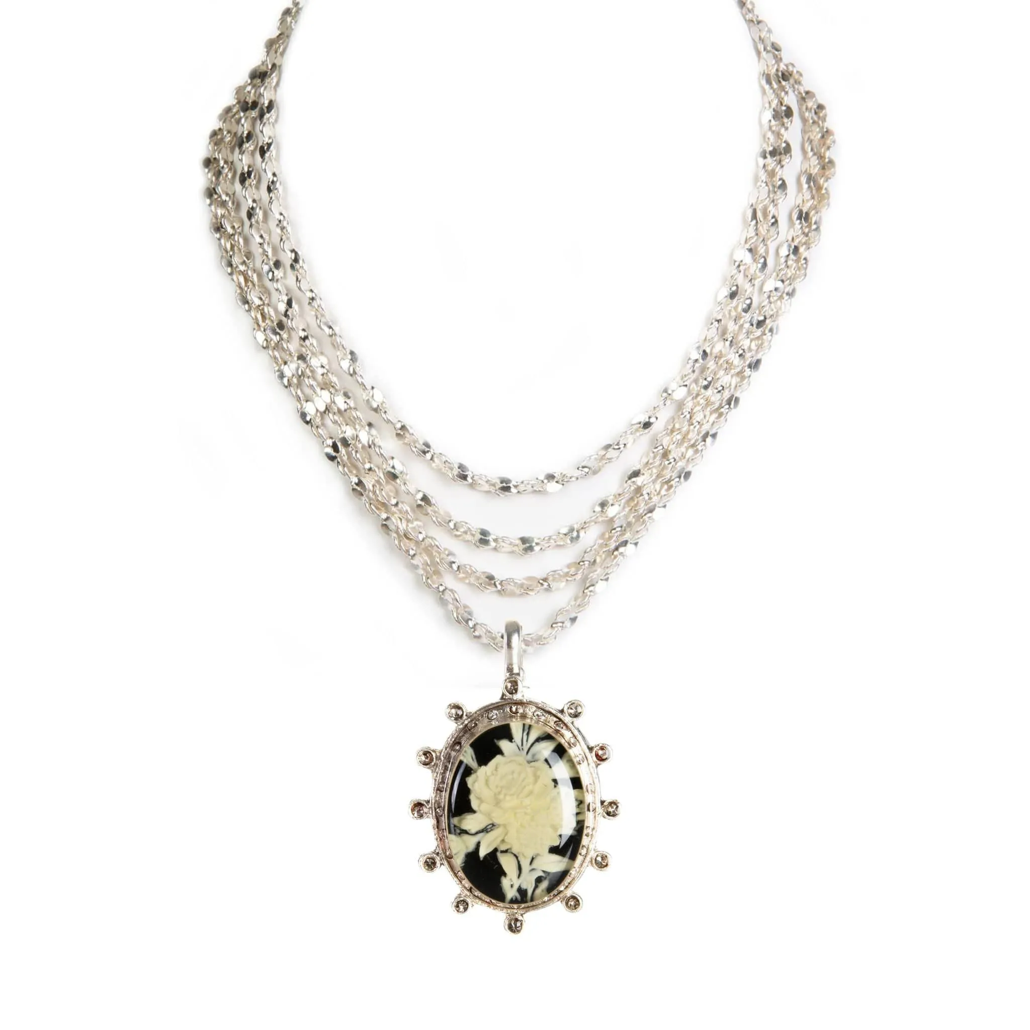 Love Chain Choker with Luxury Medallions