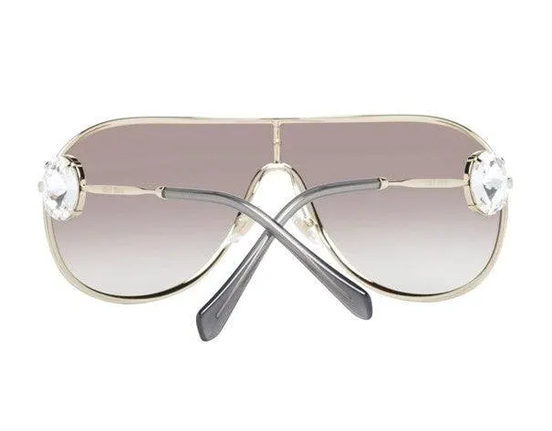 MIU MIU Pale Gold Frame Women Sunglasses MU67US 37ZVN5O0