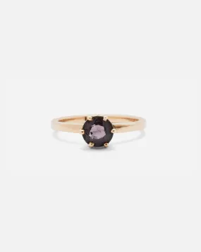 Exquisite Violet Nai Ring with Purple Sapphire Gemstone