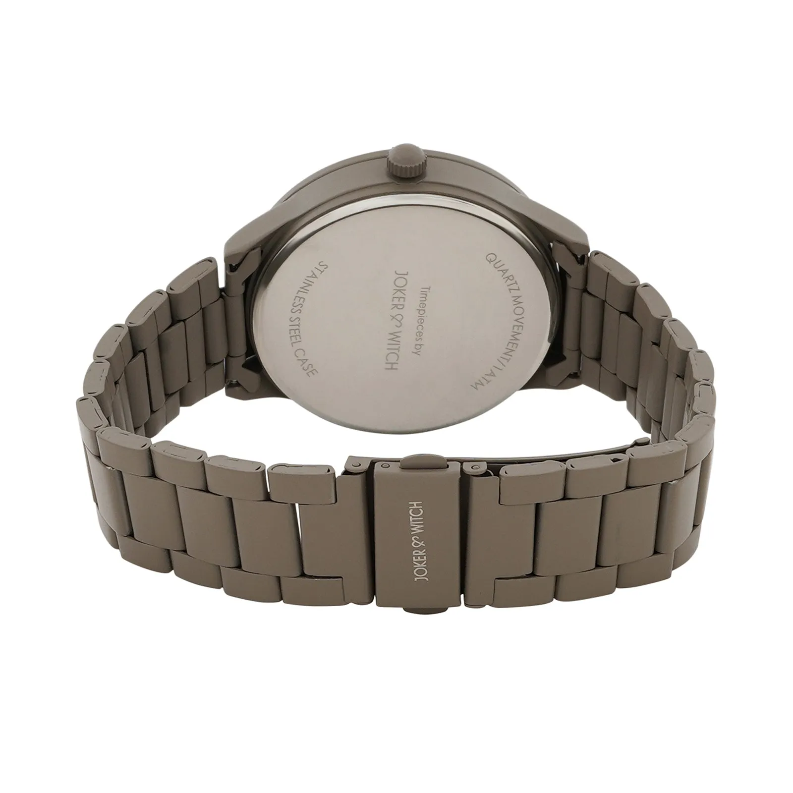 Nexus Grey Stainless Steel Strap Watch