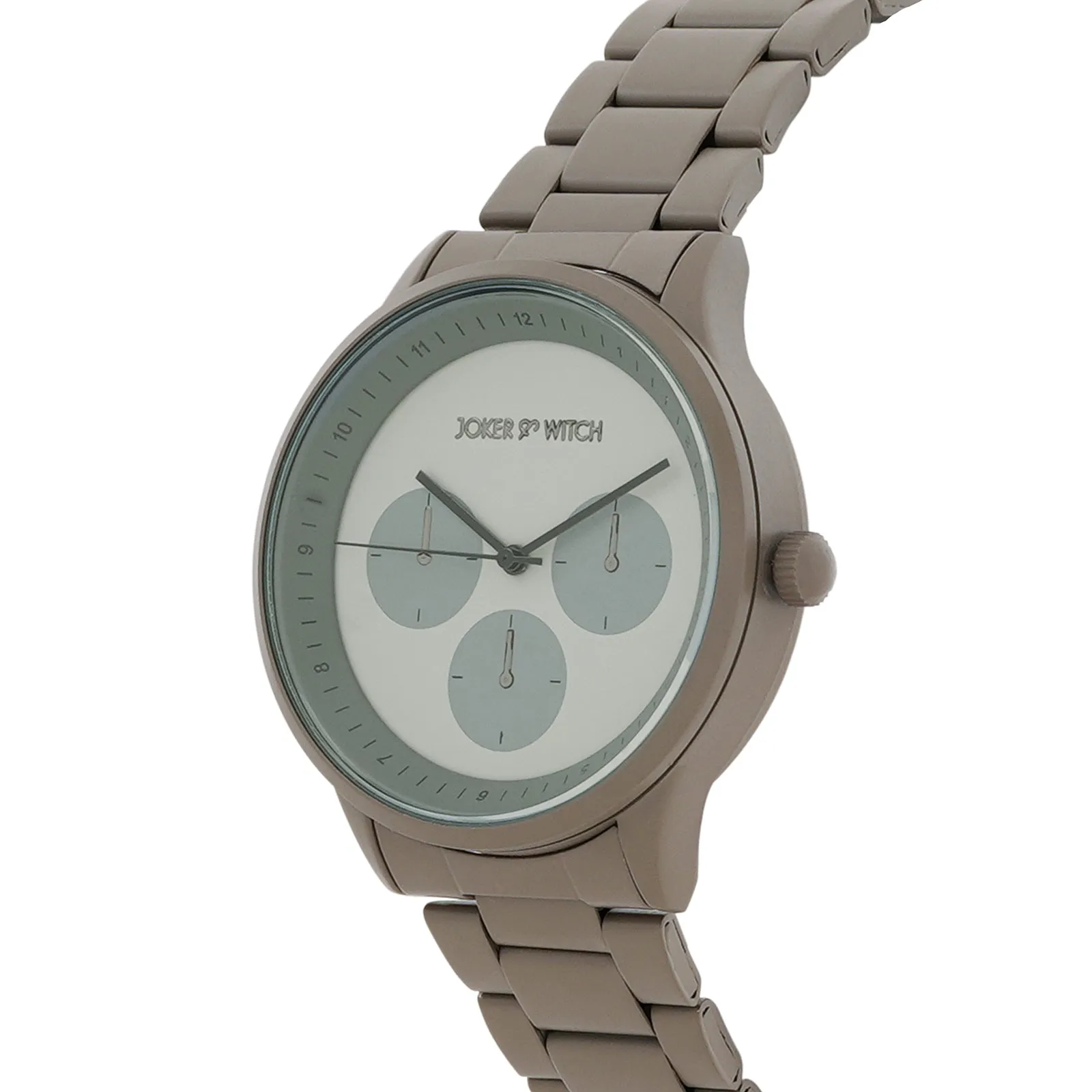 Nexus Grey Stainless Steel Strap Watch