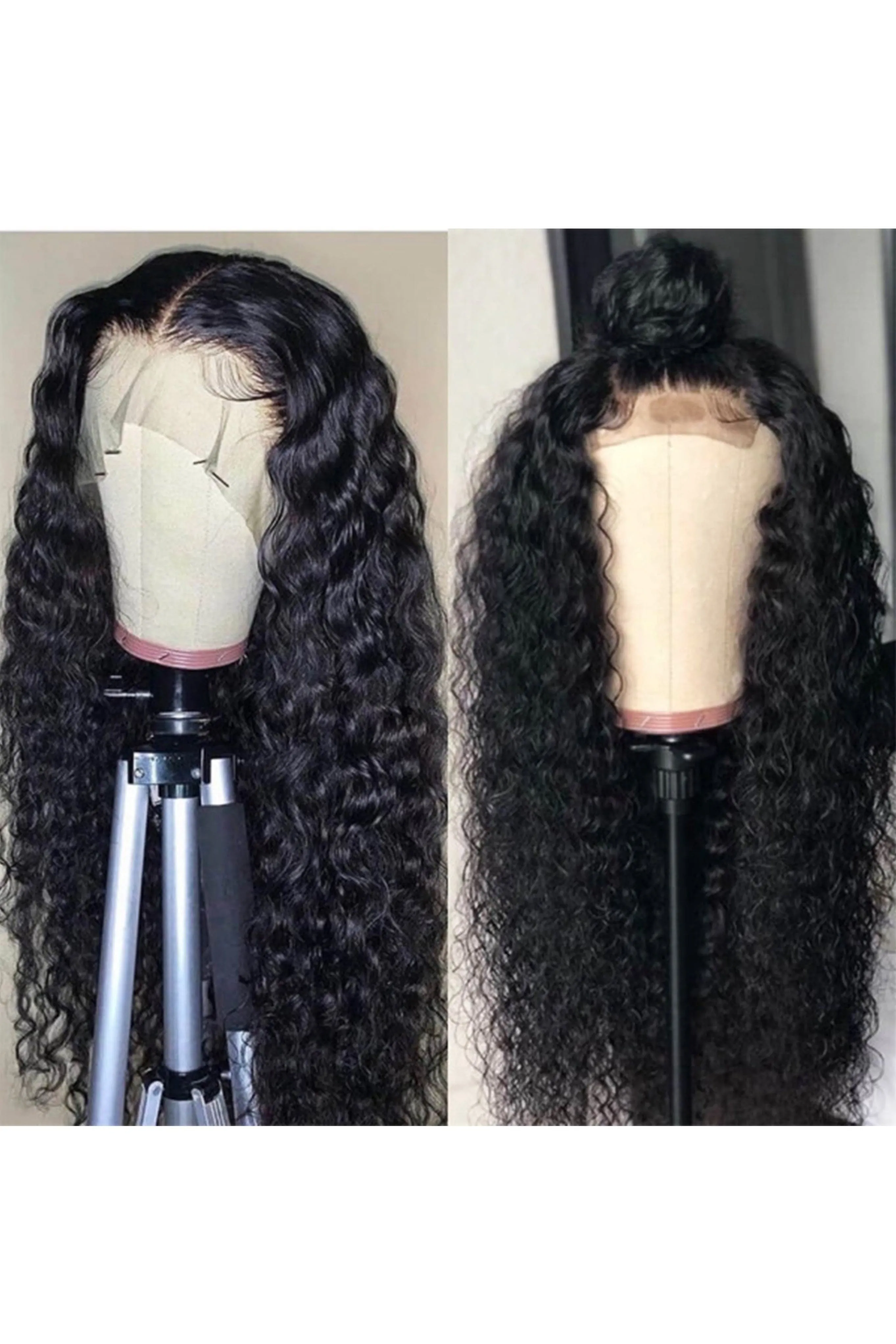 Nocha HD Lace Front Closure Deep Wave Human Hair Wig