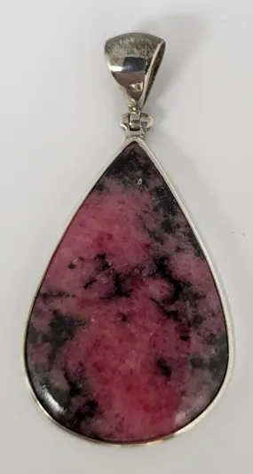 Pendant, SS Multi-Stone