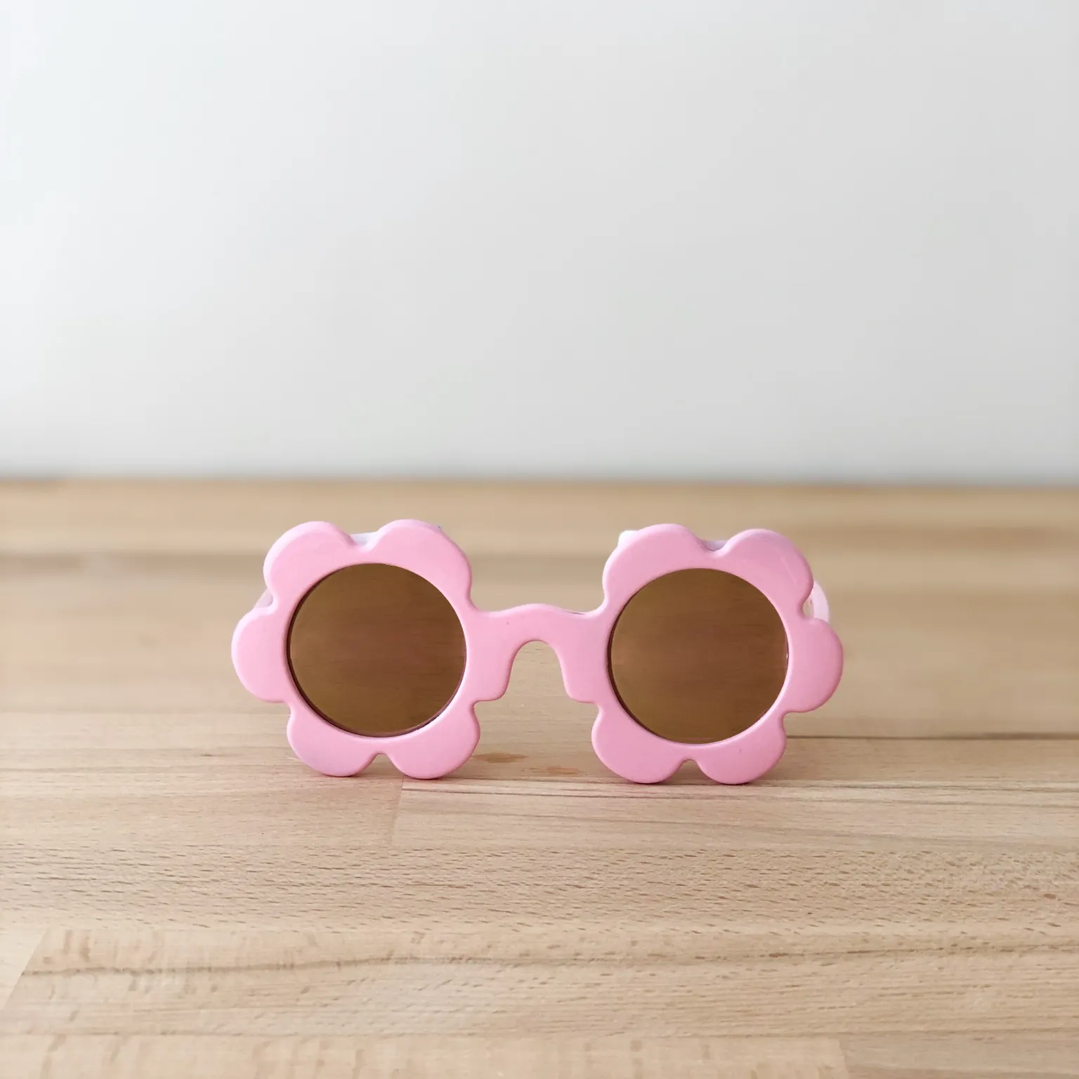 Pink Flower Sunglasses