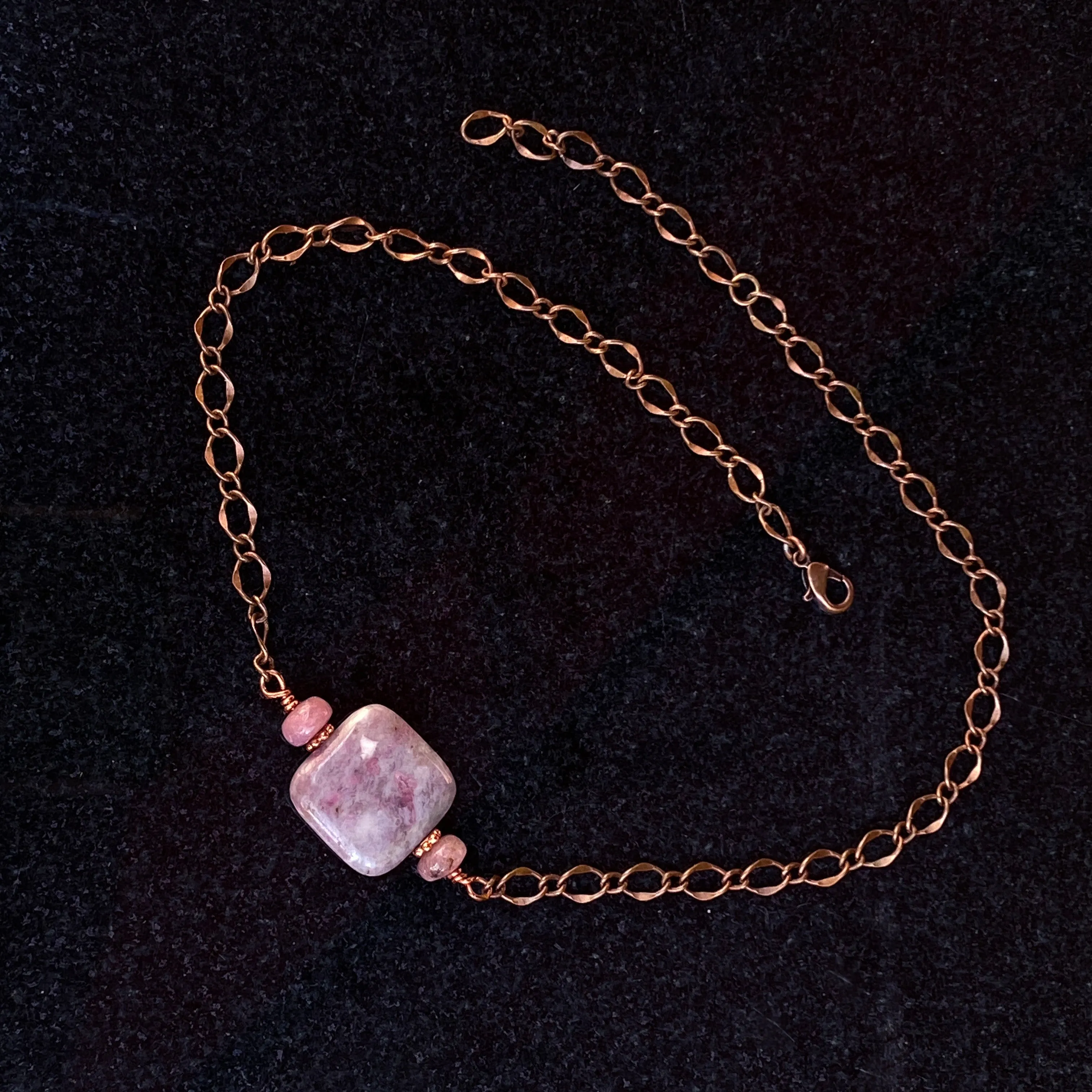 Pink Tourmaline Necklace