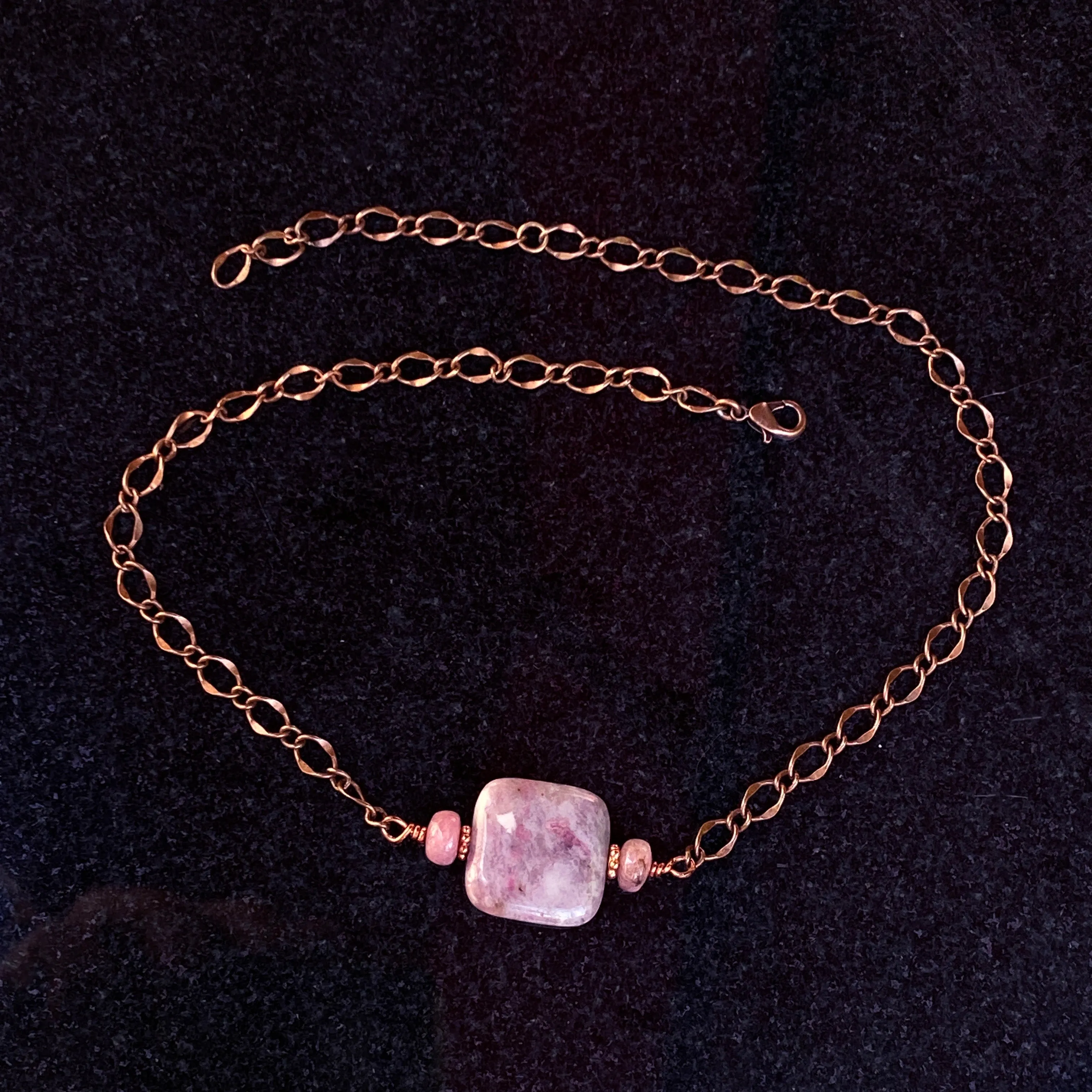 Pink Tourmaline Necklace