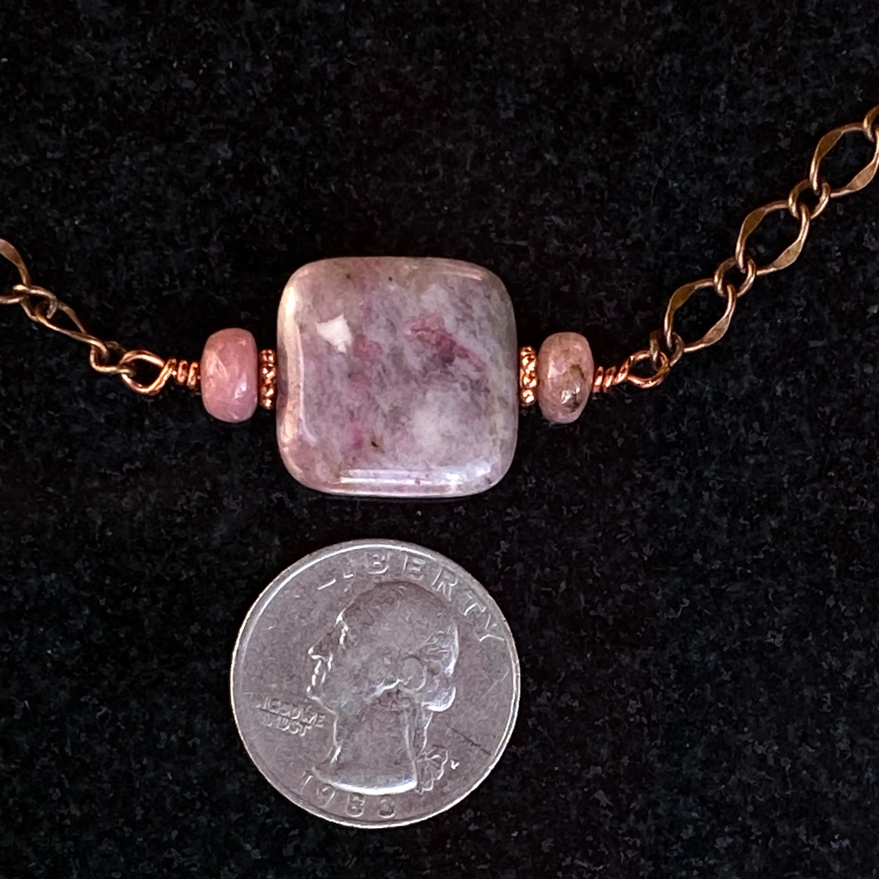 Pink Tourmaline Necklace