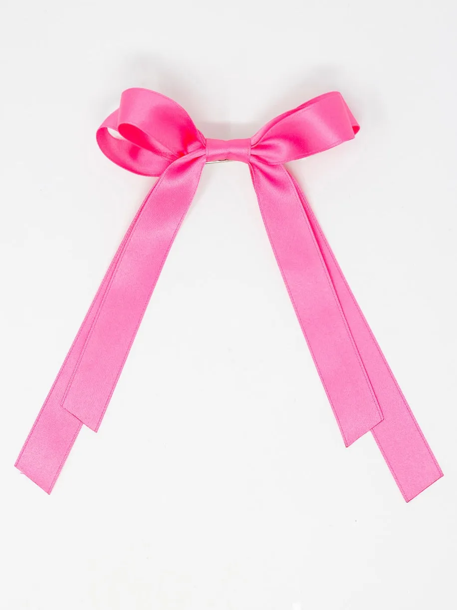 Polly Satin Bow