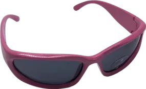 PrettyLittleThing Pink Sporty Frame Sunglasses One Size