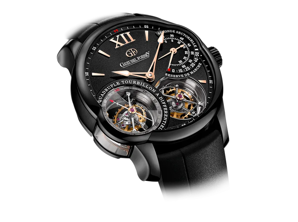 Quadruple Tourbillon Black