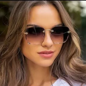 Rimless Sunglasses