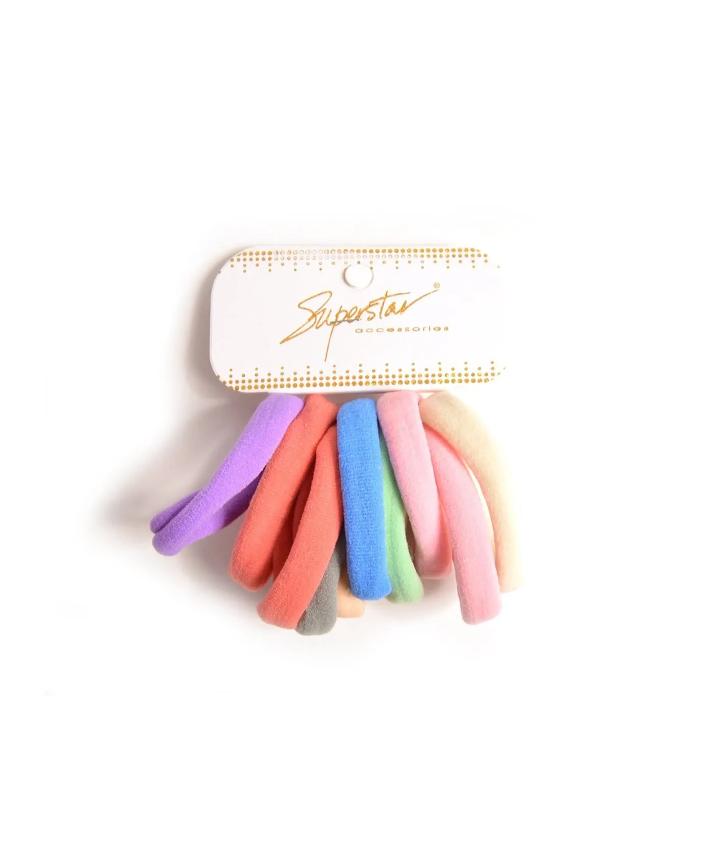 Soft Colors Elastic Hair Ties