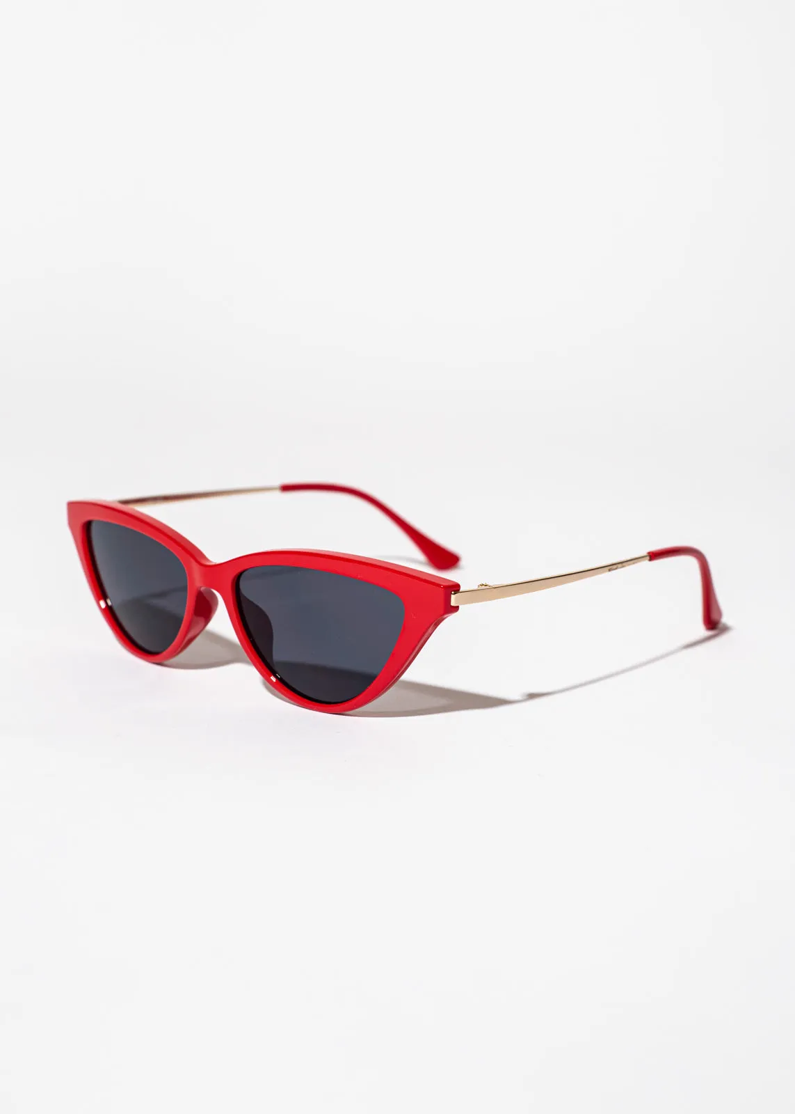 Soho Red Cat Eye Sunglasses