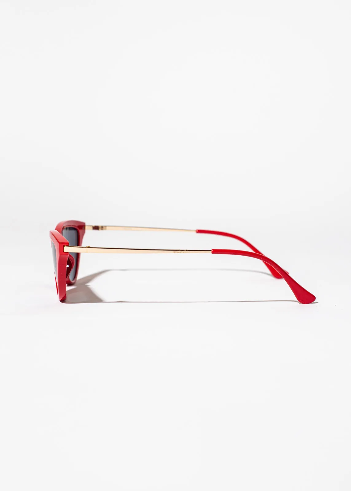 Soho Red Cat Eye Sunglasses